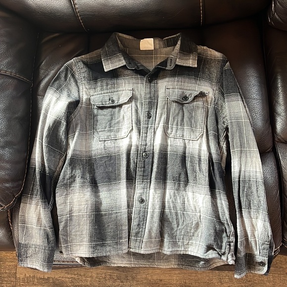 Boys GAP Kids flannel bundle size large - Picture 3 of 6